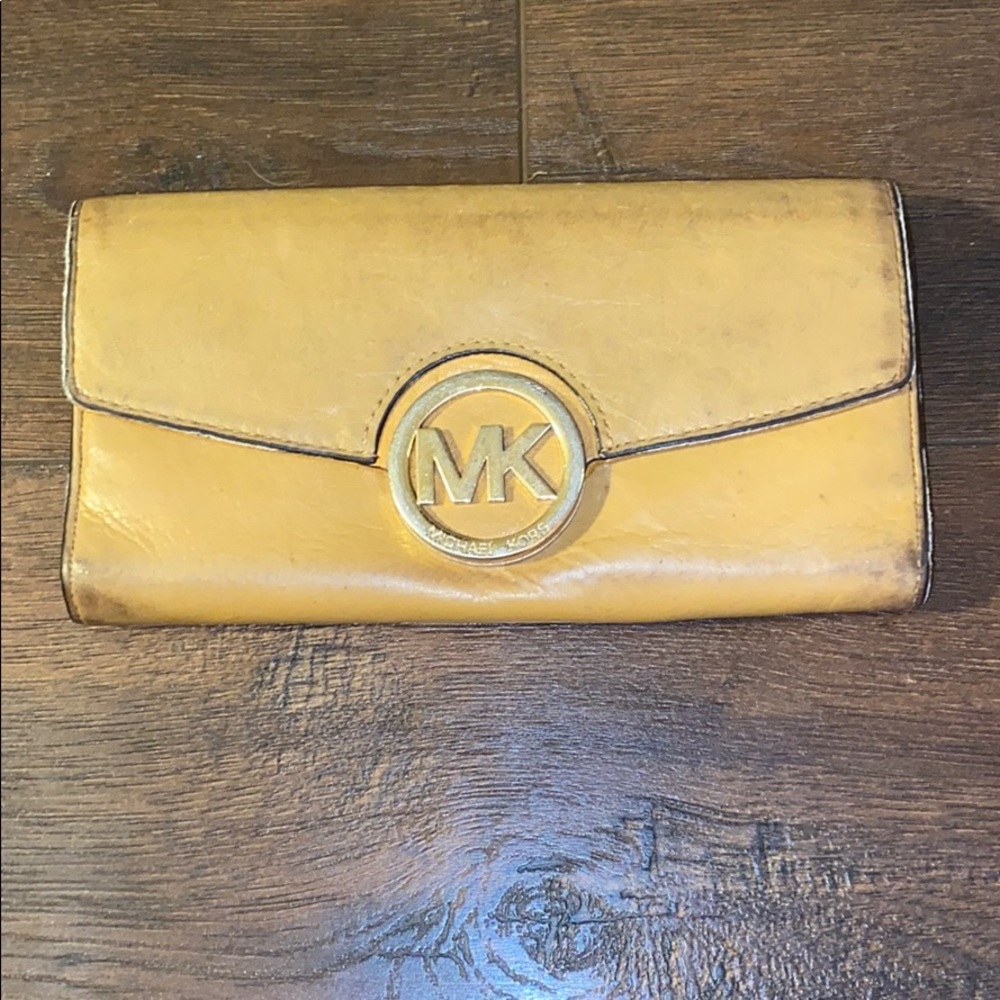 Michael Kors leather wallet